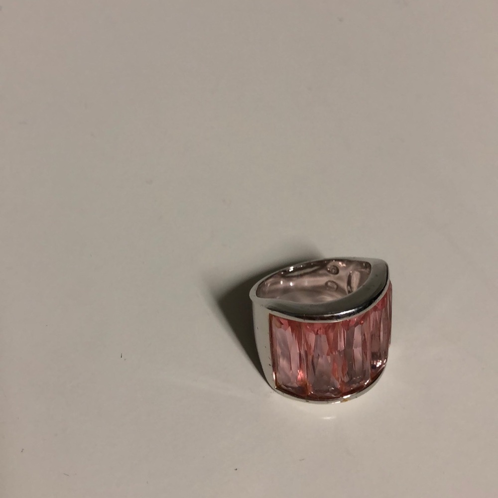 Swarovski Pink Crystal Ring